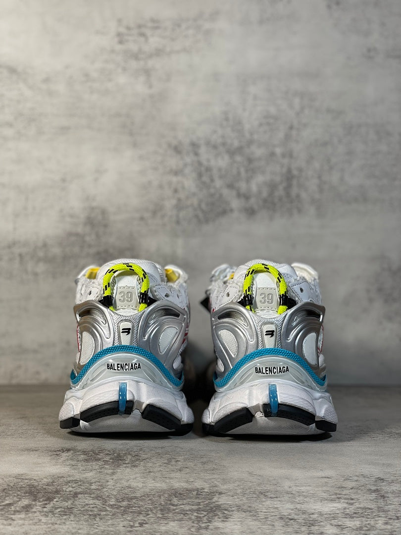 BLG Runner White/Grey/Blue/Pink