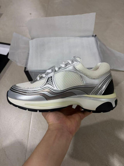 CHN White and Silver