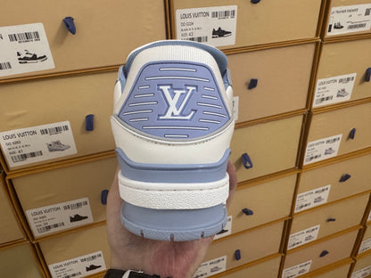 Trainer Blue and White