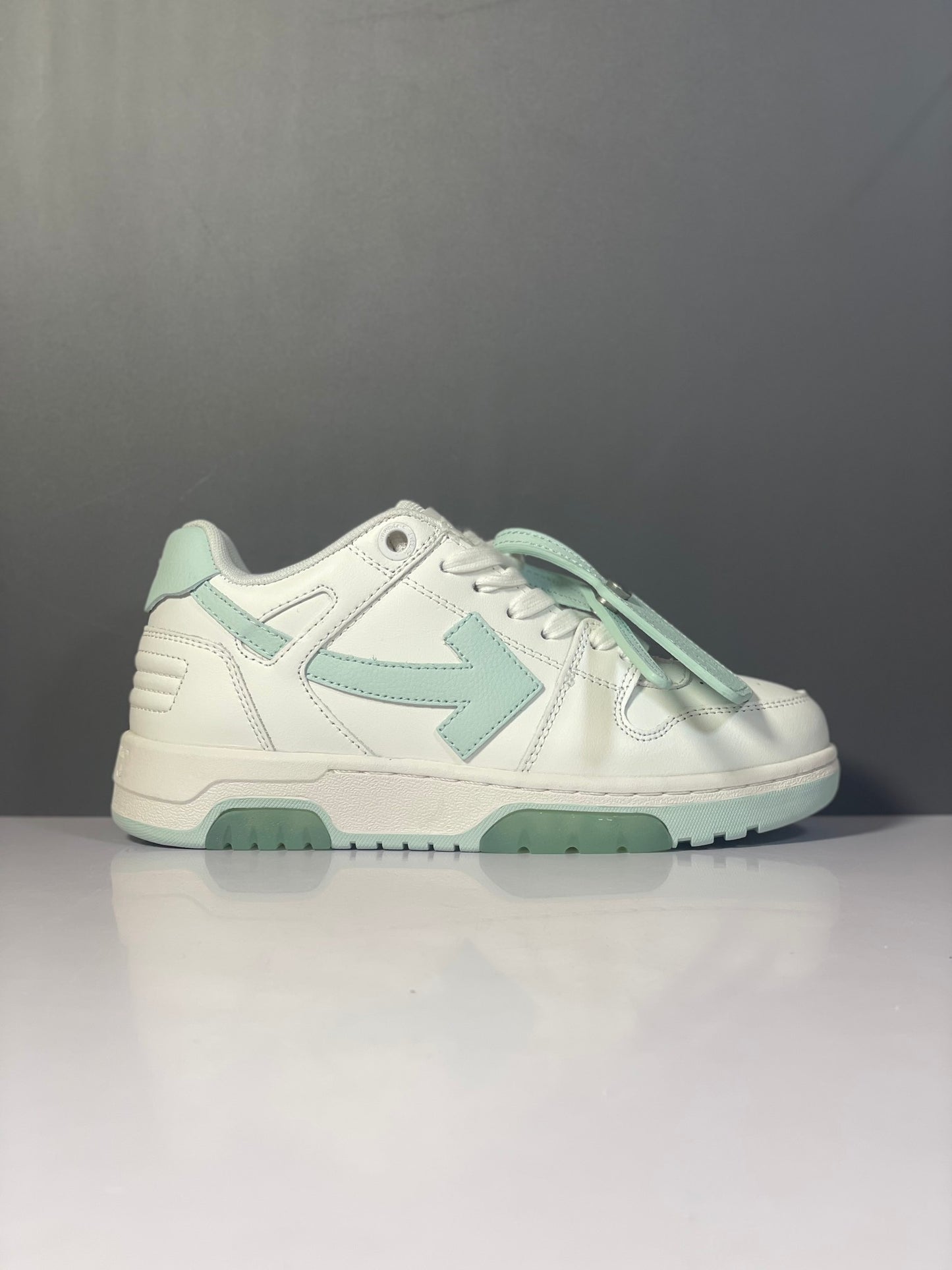 OF Out of Office White Mint Green