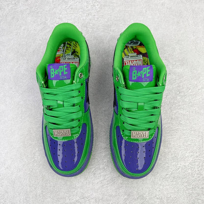 Bape STA Low Marvel Comics Hulk