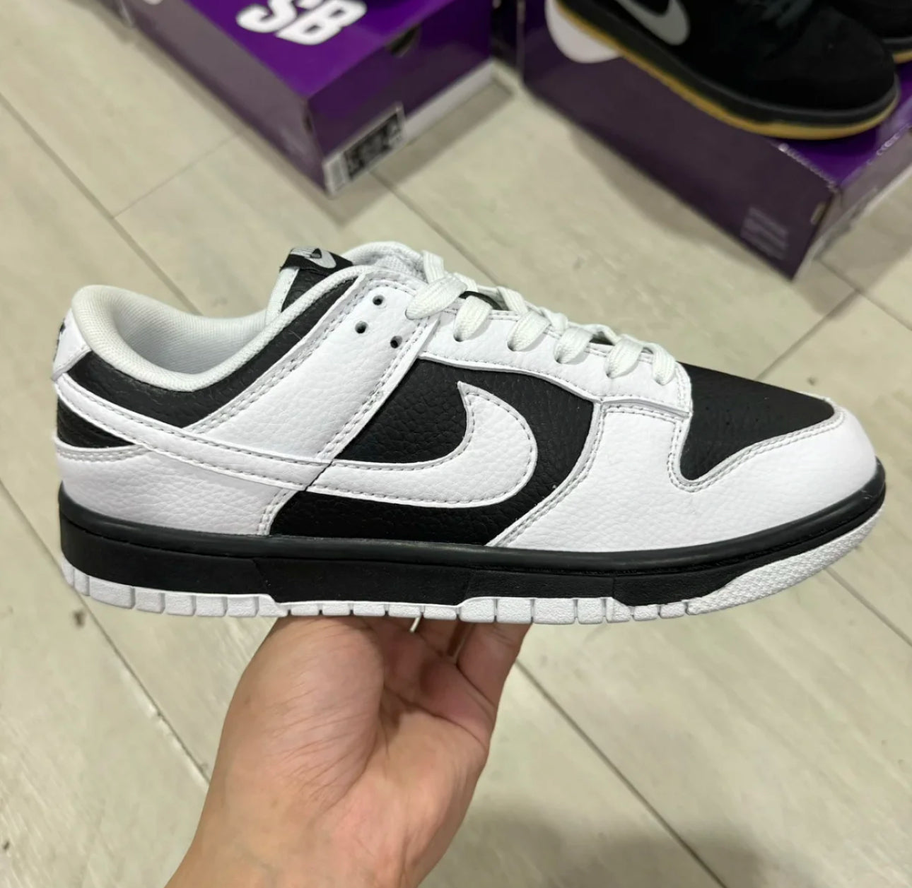 SB Dunk Low Reverse Panda