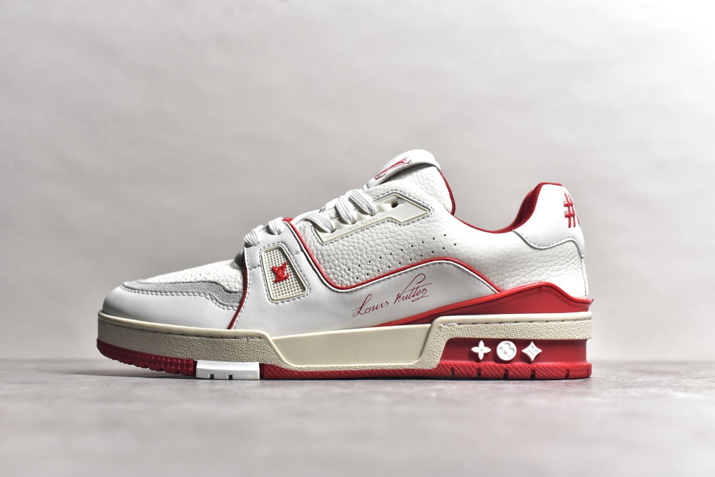 Trainer White and Red