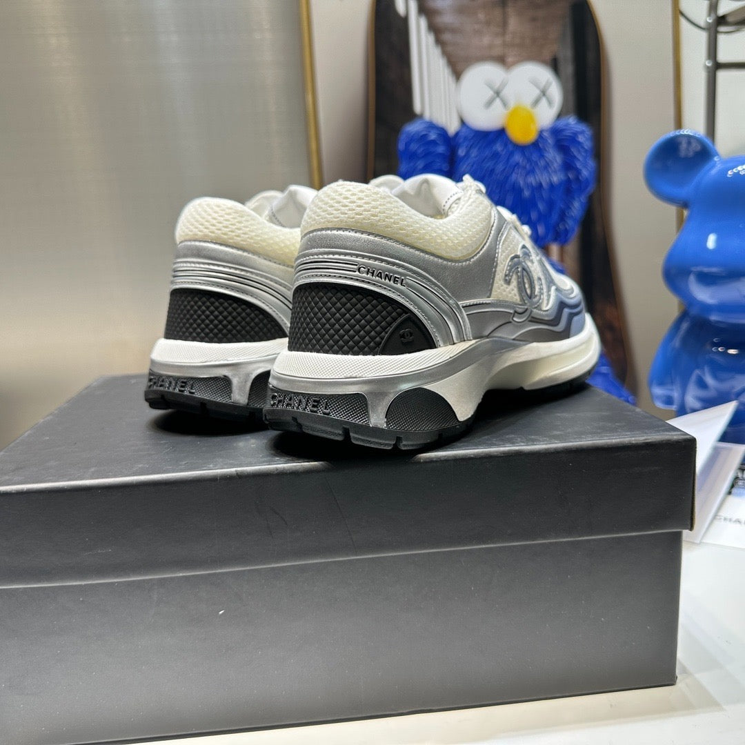 CHN White and Silver