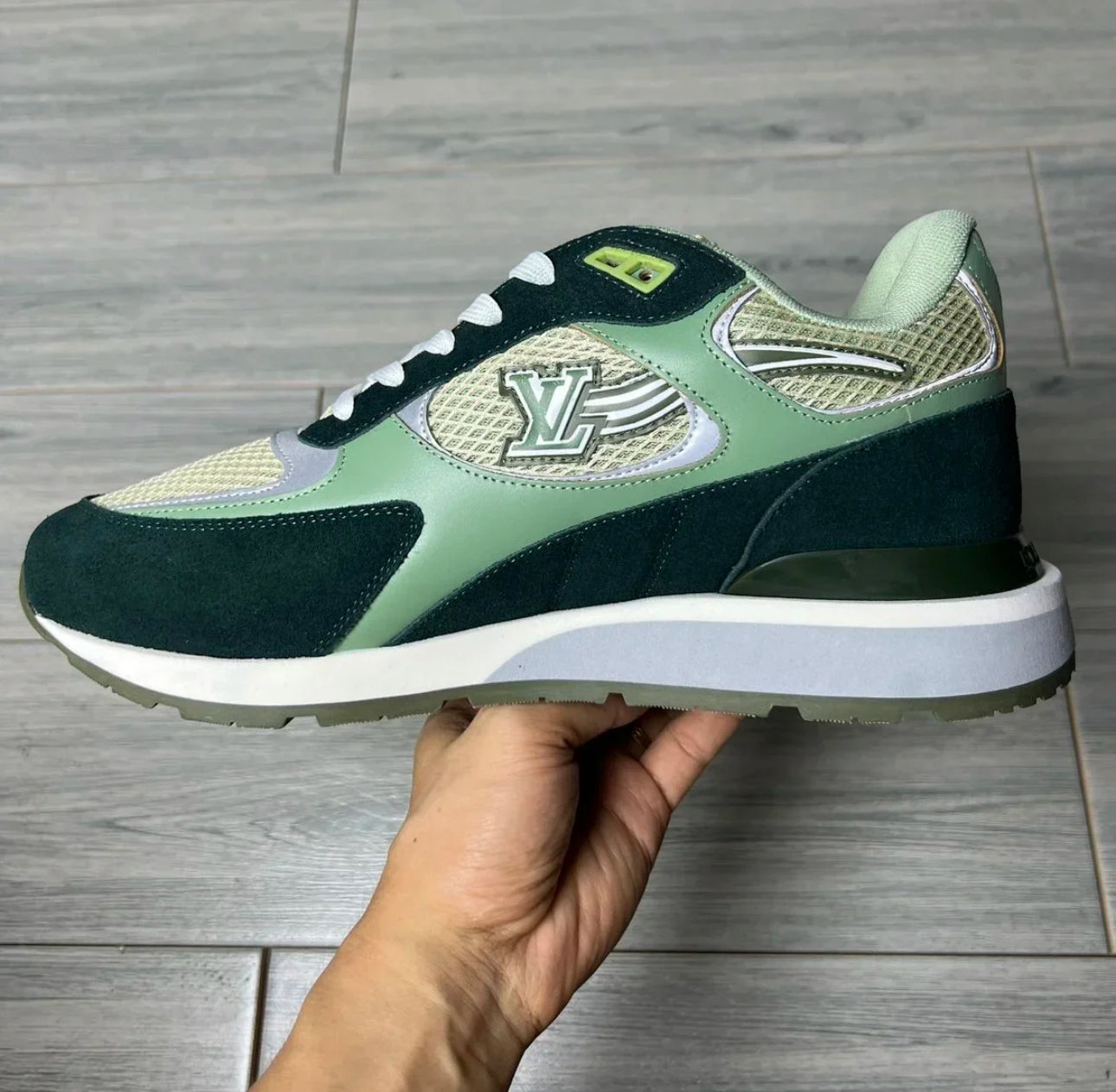 LV Neon Run Away Green