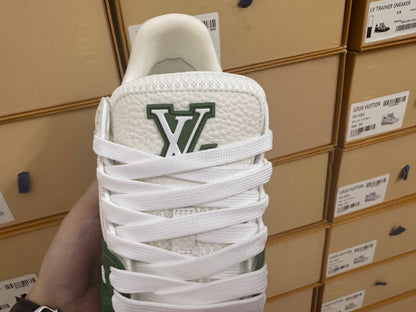 Trainer Green and White