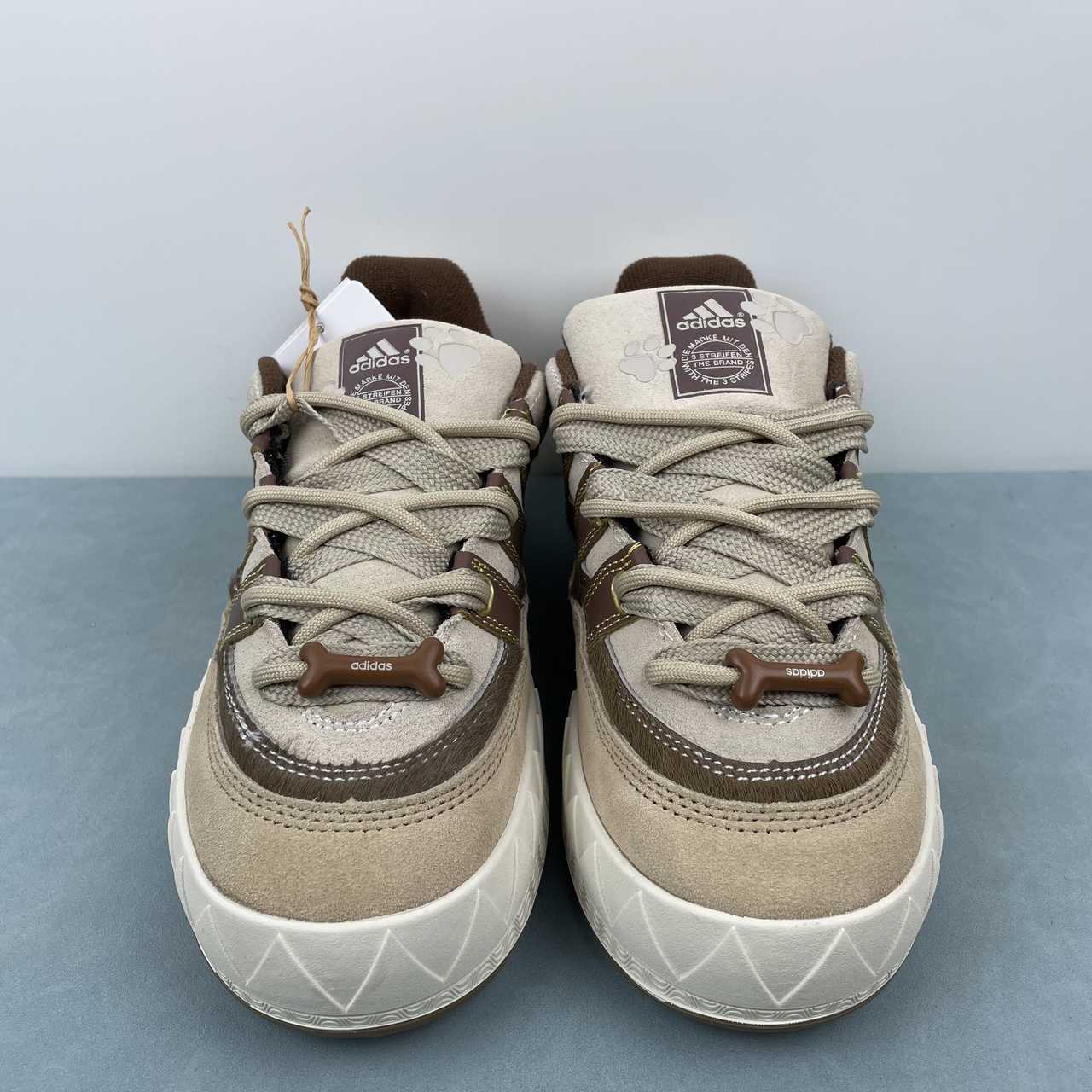 AD Adimatic White Grey Brown