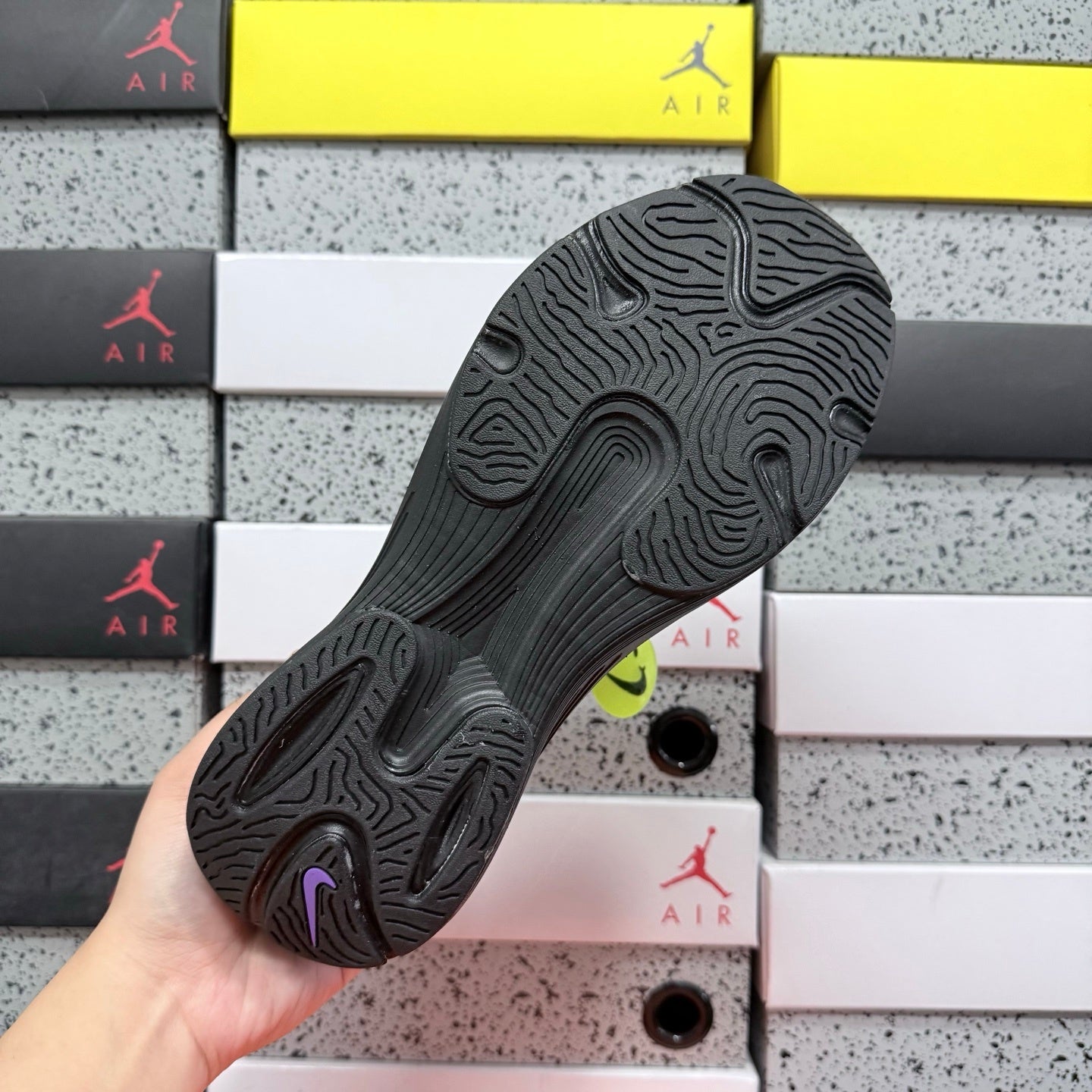 Nk Air Alphazoom Black/Purple