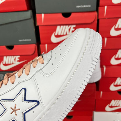 Bape STA Low  BAPY White Pink