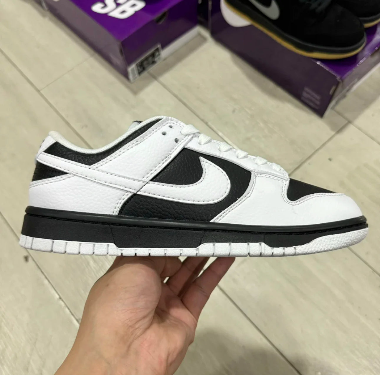 SB Dunk Low Reverse Panda