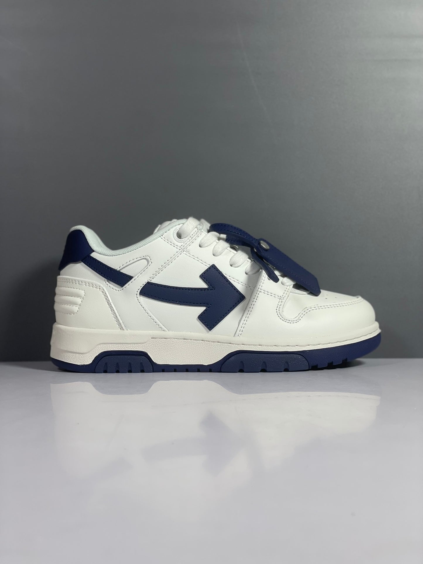 OF Out of Office White And Dark Blue