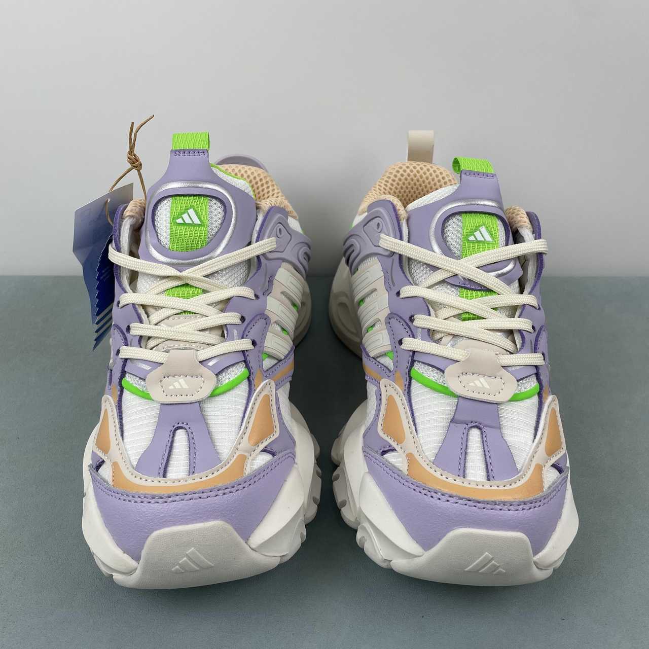 AD XLG Runner Deluxe White Purple Green