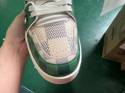 Trainer Beige and Green