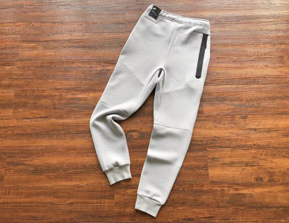Conjunto Tech Fleece Cinza e azul