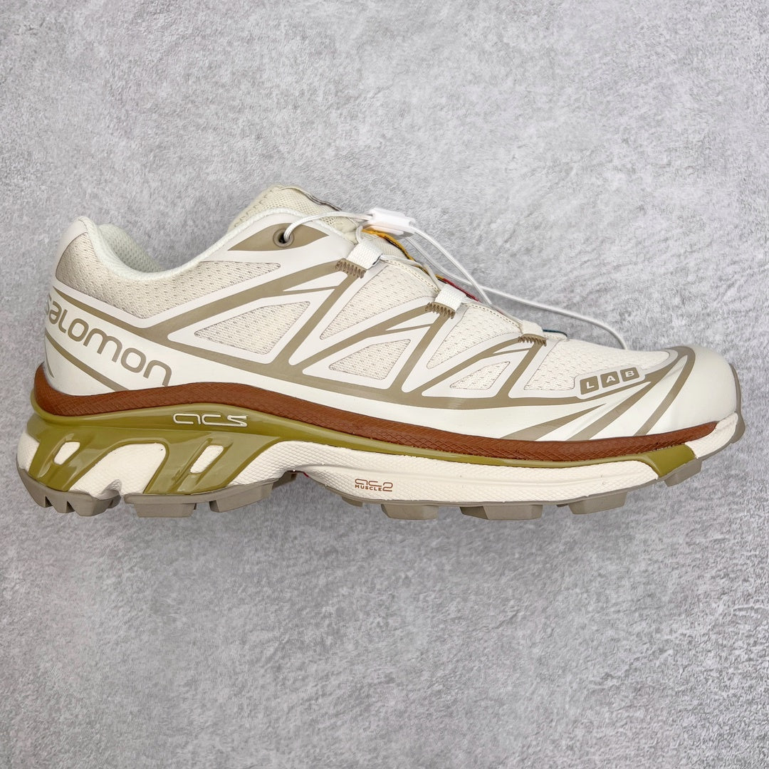 Salomon XT-6  Almond Milk/Soft Clay