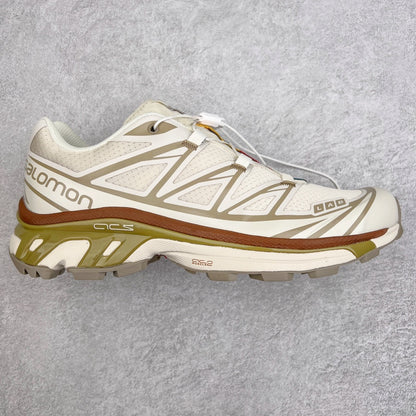 Salomon XT-6  Almond Milk/Soft Clay