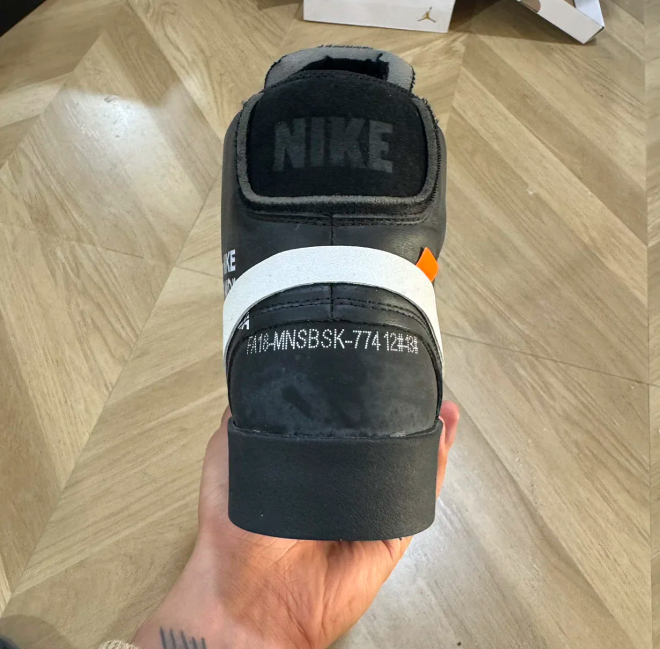 Off-White x Nike Blazer Mid Grim Reaper