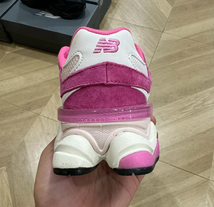 New Balance 9060 Pink and White