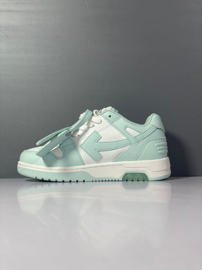 OF Out of Office Mint Green White
