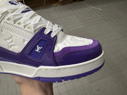 Trainer White and Purple