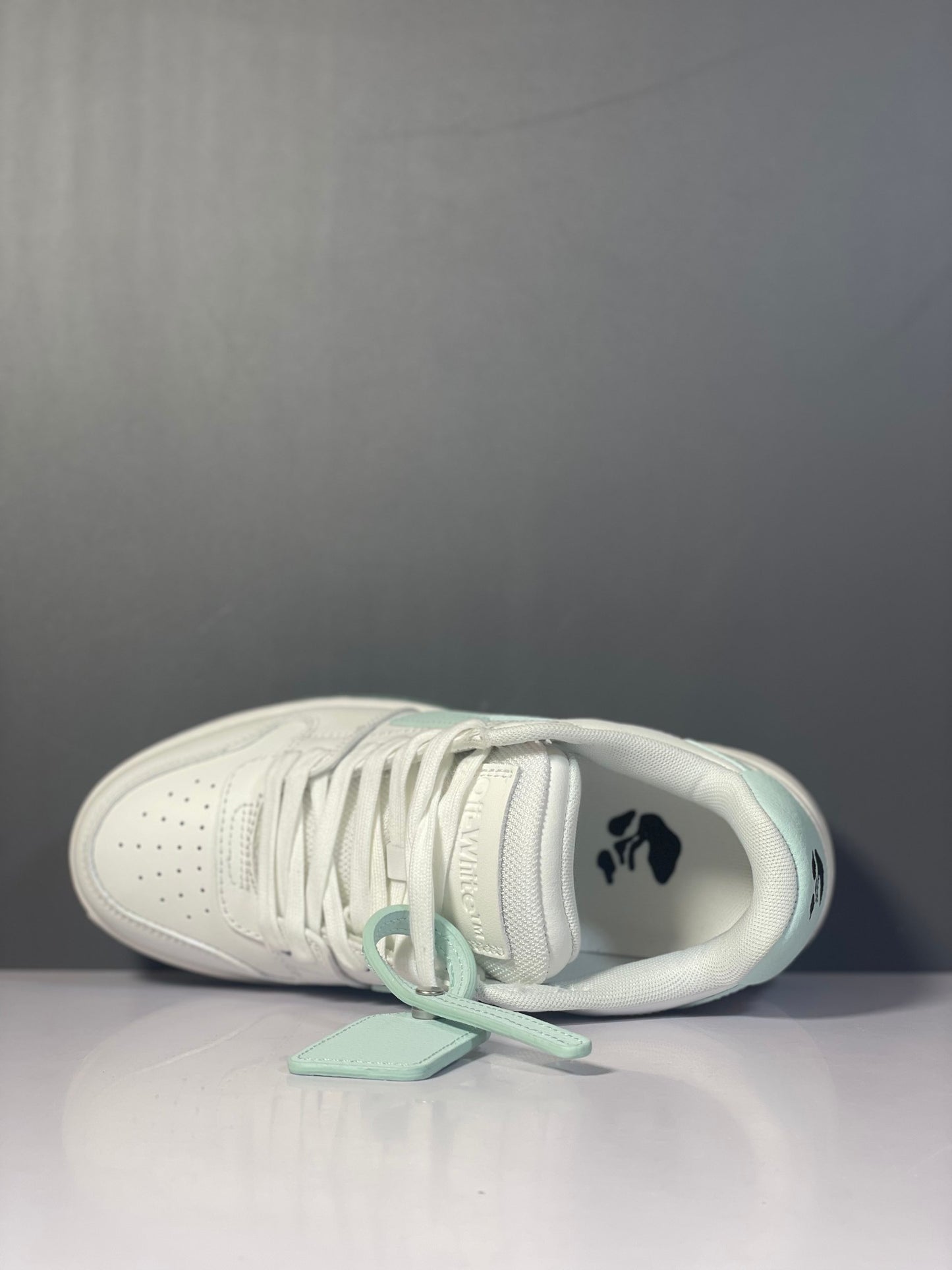 OF Out of Office White Mint Green