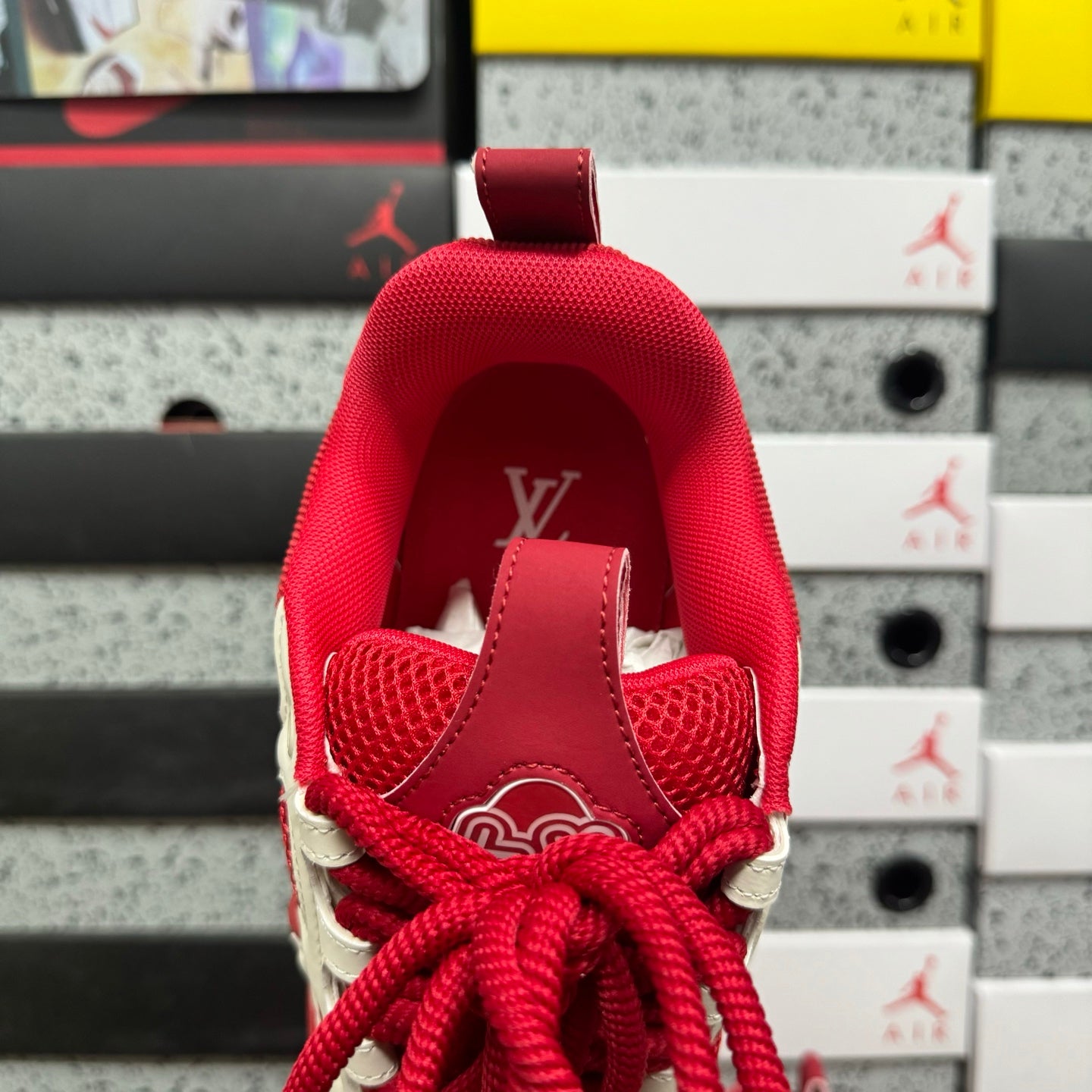 LV Skate Red White