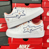 Bape STA Low  BAPY White Pink