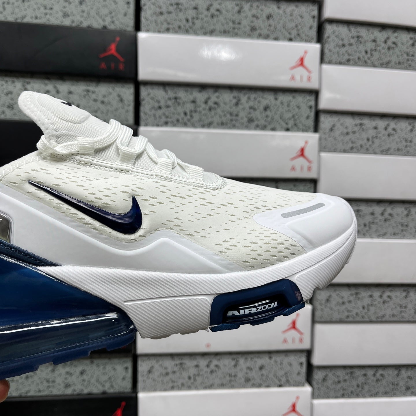 Air Max 270 Premium Football Grey Work Blue