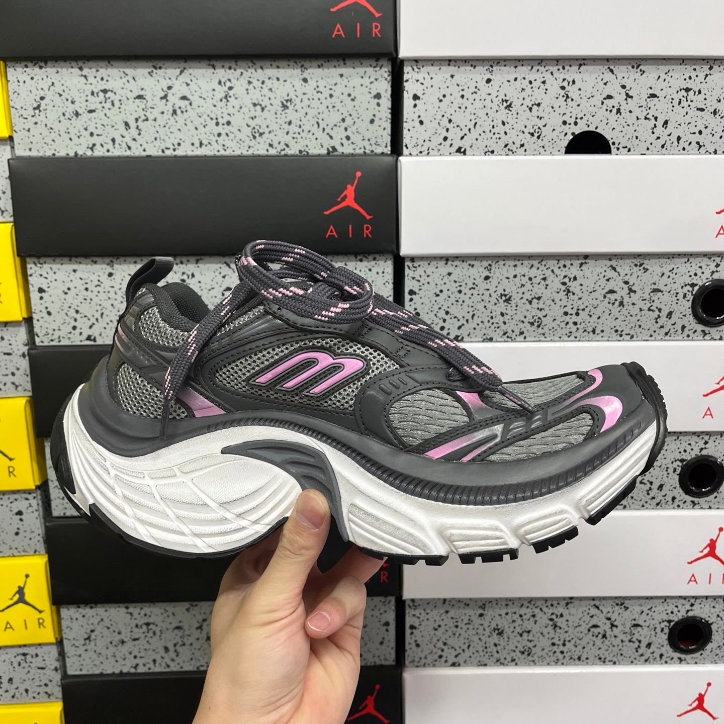 BLG 6XL Grey/Pink/White/Black