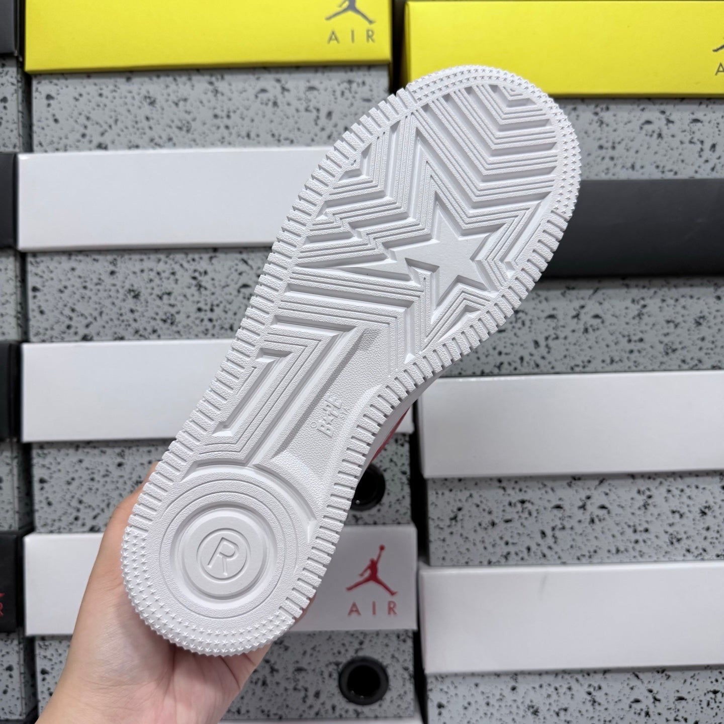Bape STA Low Shark White