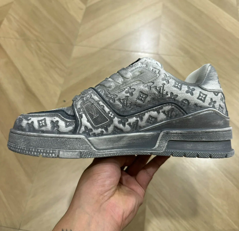 Louis Vuitton Trainer Silver