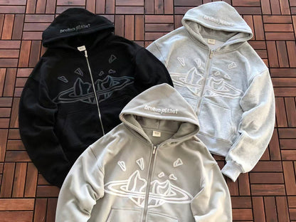 Broken Hoodie