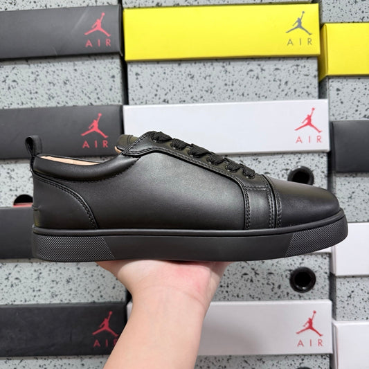 Christian Louboutin Louis Junior Strass Black