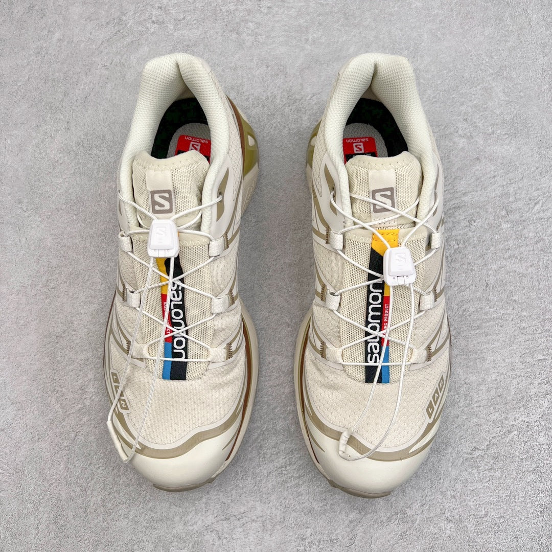 Salomon XT-6  Almond Milk/Soft Clay