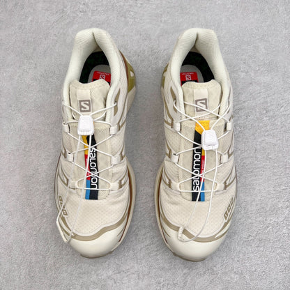 Salomon XT-6  Almond Milk/Soft Clay