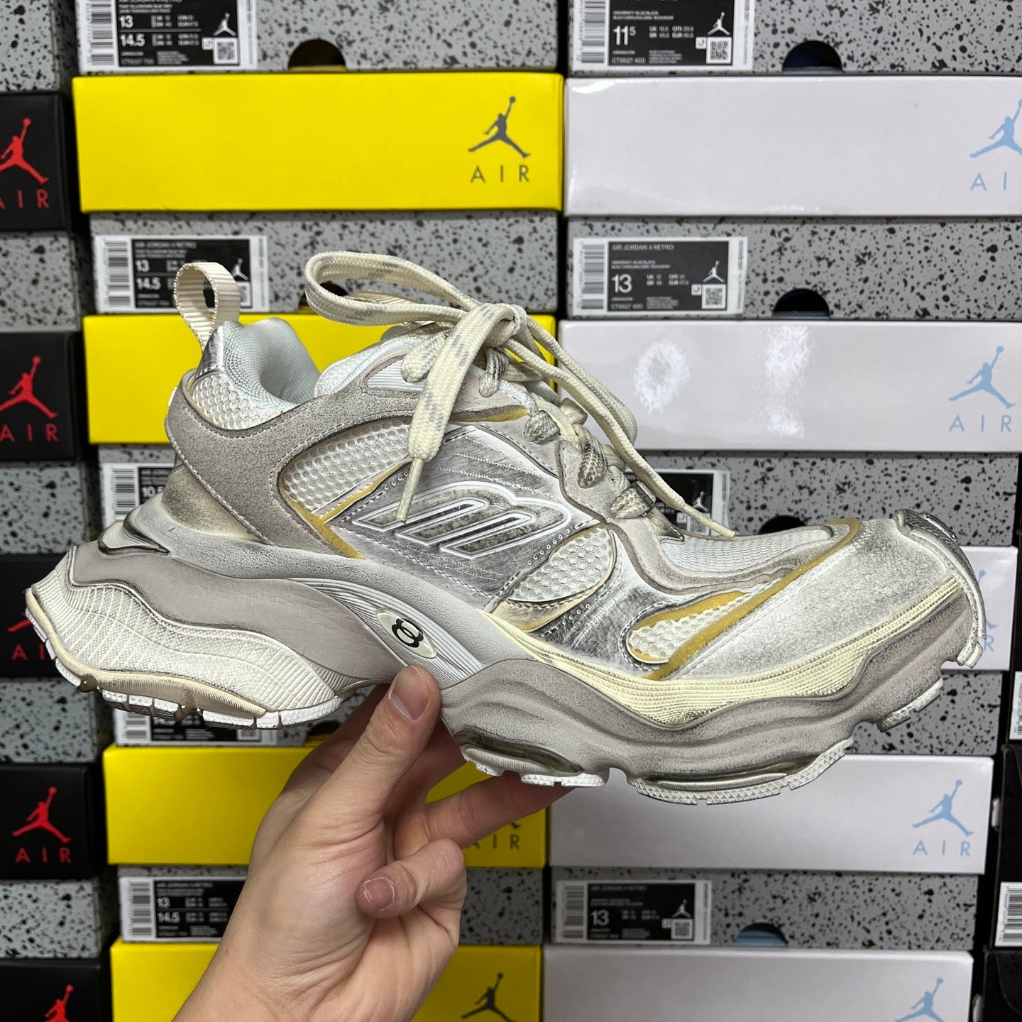 BLG Cargo White/Yellow/Grey