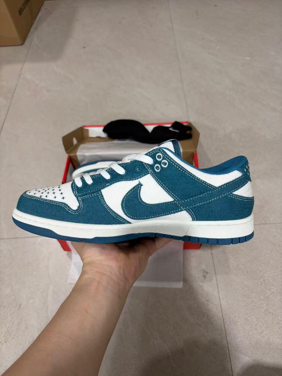 Dunk SP Industrial Blue Sashiko