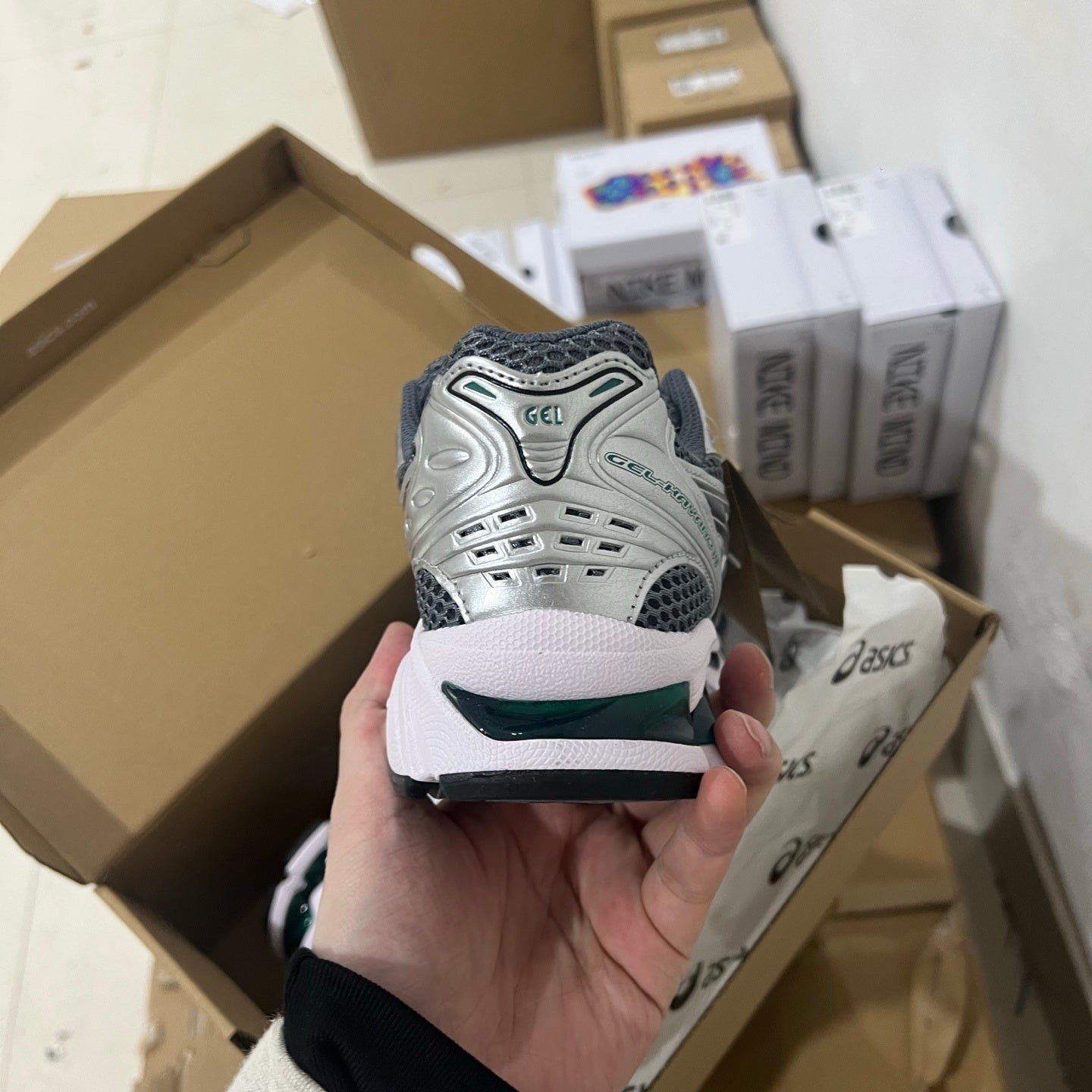 Kayano 14 Silver Silver White