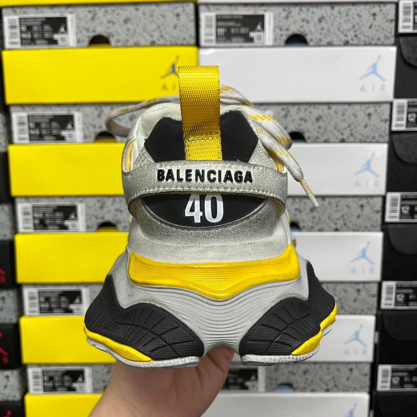 BLG Cargo White/Grey/Yellow/Black