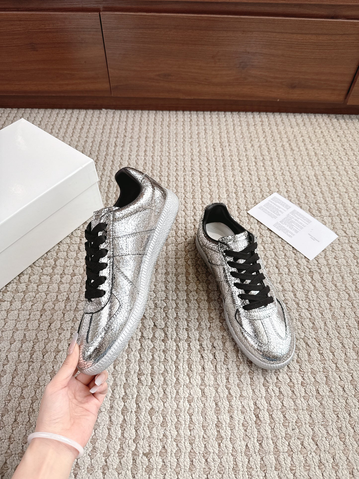 Maison Silver Full Sole Fog