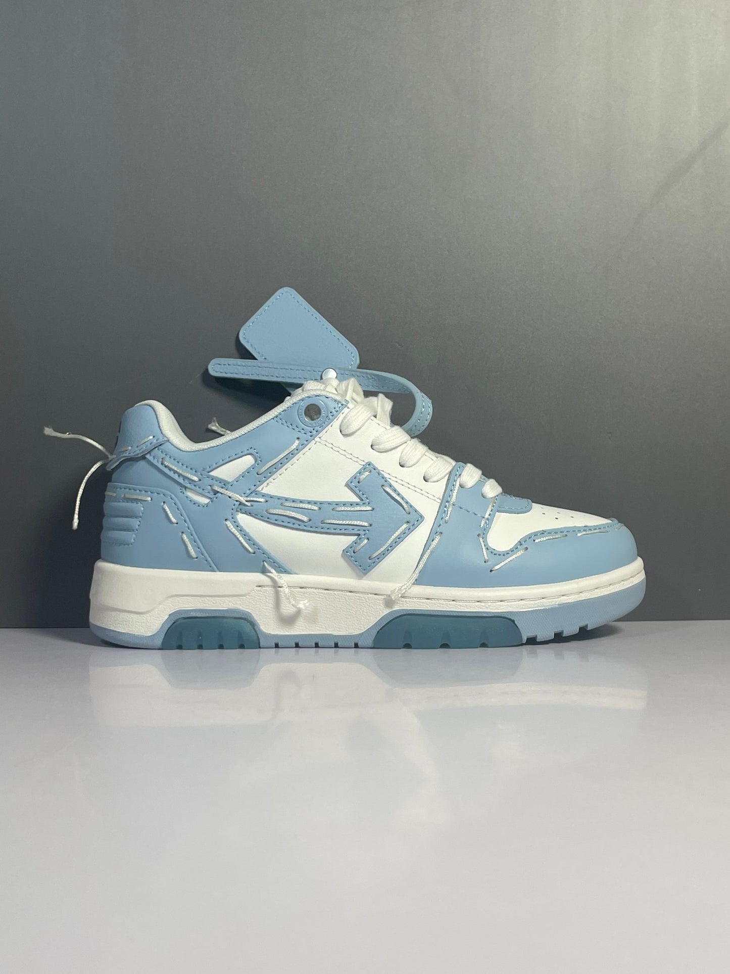 OF Out of Office Stitches Blue White