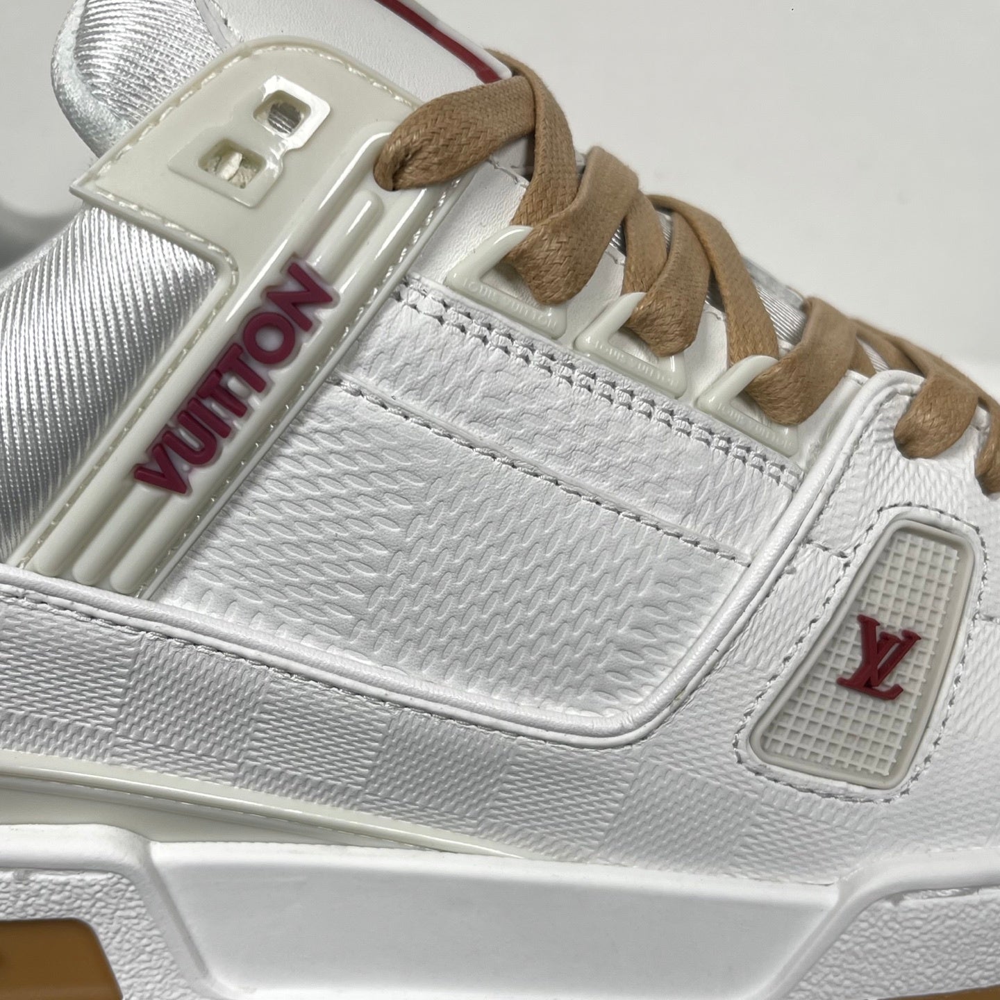 Trainer White and Bordeaux