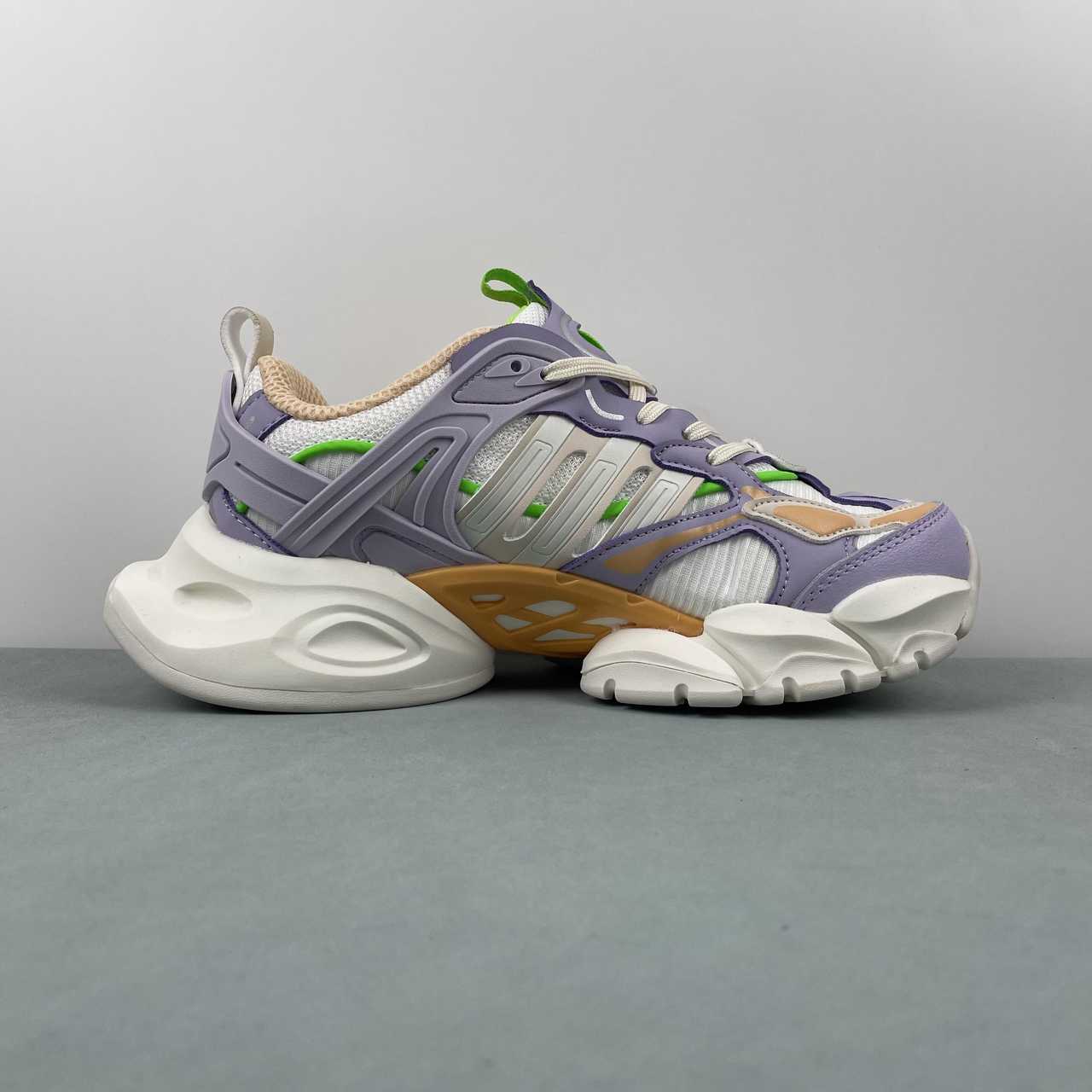AD XLG Runner Deluxe White Purple Green