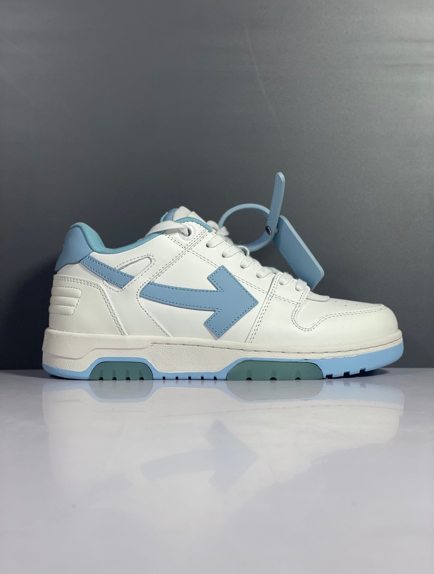 OF Out of Office White Blue Sole Green