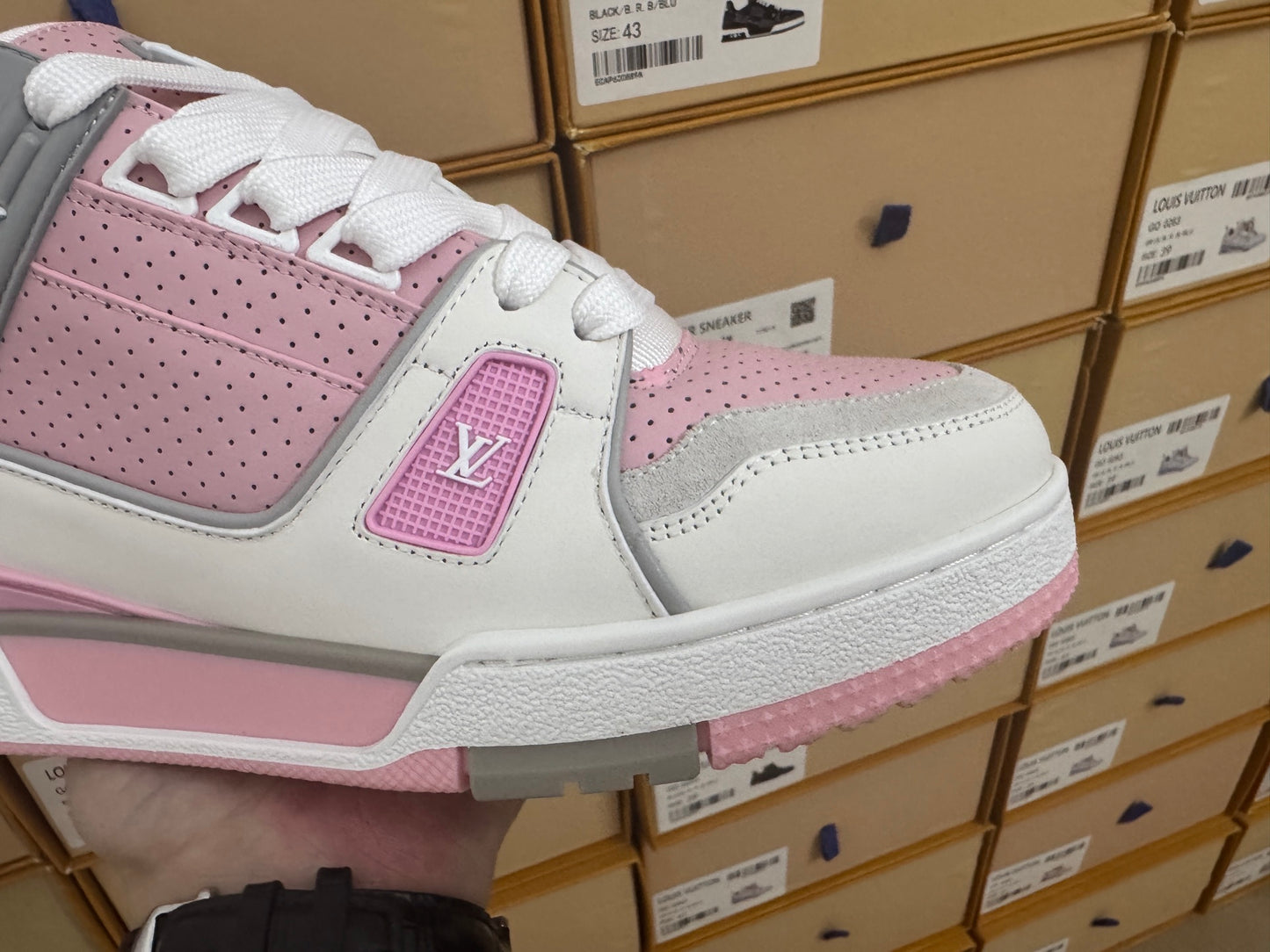 Trainer Pink and White
