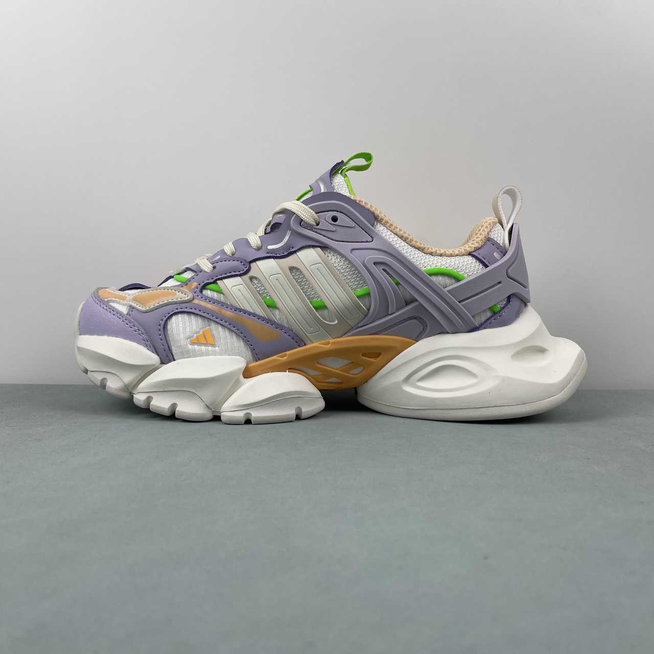 AD XLG Runner Deluxe White Purple Green