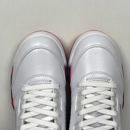 AJ 5 Fire Red Black Tongue