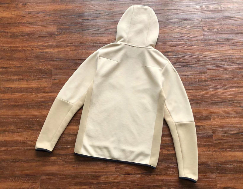 Conjunto Tech Fleece Bege