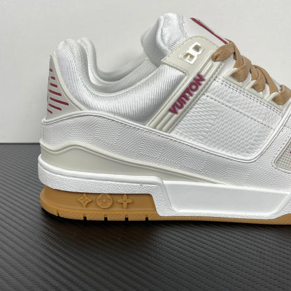 Trainer White and Bordeaux