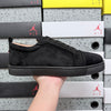 Christian Louboutin Louis Junior Strass Black Suede